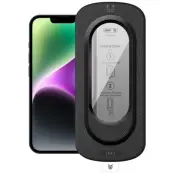 Härdat glas Skärmskydd För Apple iPhone 14 Anti-Spy med Installationsverktyg