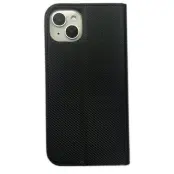 iPhone 14 / 13 Plånboksfodral Smart Magnet - Svart