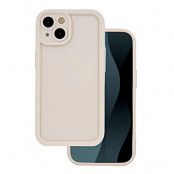 iPhone 14 Mobilskal Rim TPU - Beige