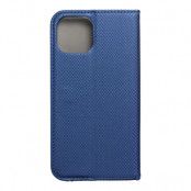 iPhone 14 Plånboksfodral Smart Konstläder Blå