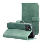 iPhone 14 Plånboksfodral Tender Eco Läder Grön