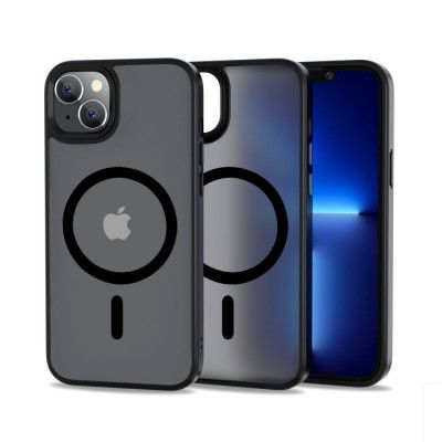 Tech-Protect iPhone 14 Skal Magsafe Magmat - Matte Svart