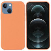 iPhone 14 Skal Magsafe Silicone Ultra Slim - Orange