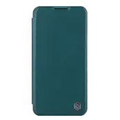 Nillkin iPhone 14 Plus Plånboksfodral QinPro Läder Plain - Exuberant Grön