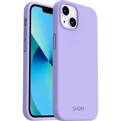 SiGN Liquid Silicone Case (iPhone 14) - Svart