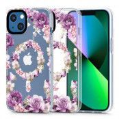 Tech-Protect iPhone 14 Mobilskal Magsafe Magmood - Rose Floral