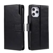 Trolsk Leather Wallet (iPhone 14) - Brun