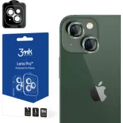 3MK iPhone 15 Plus härdat glas Kameraskydd - Grön