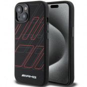 AMG iPhone 15/14 Plus Mobilskal MagSafe Silikon Large Rhombuses