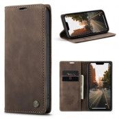 Caseme iPhone 15 Plus Plånboksfodral 013 - Mörkbrun