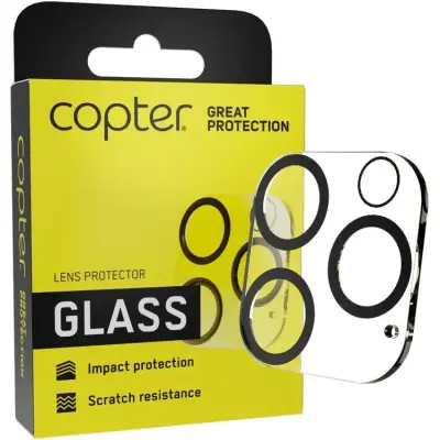 Copter Exoglass Lens Protector (iPhone 15/15 Plus)