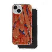 Galaxy S24 Plus Mobilskal Guld Glam - Orange