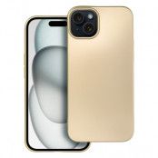 iPhone 15 Plus Mobilskal Metallic - Guld