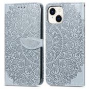 iPhone 15 Plus Plånboksfodral - Grå