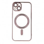 iPhone 16 Plus Mobilskal Magsafe Color Chrome - Rose Guld