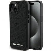 Karl lagerfeld iPhone 15 Plus Mobilskal Quilted Pattern - Svart