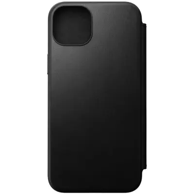 Nomad Modern Leather Folio (iPhone 15 Plus) - Mörkbrun
