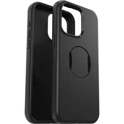 OtterBox OtterGrip Symmetry Case (iPhone 15 Plus) - Svart