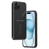 R-JUST RJ-52 iPhone 15 Plus Skal Aluminium + TPU Stöttålig Svart