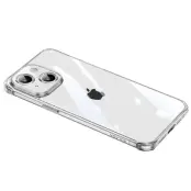 SULADA iPhone 15 Plus Skal TPU + Härdat Glas Ultra Clear Transparent