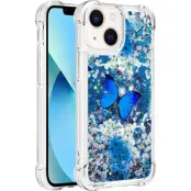 Trolsk Liquid Glitter Case - Butterfly (iPhone 15 Plus)