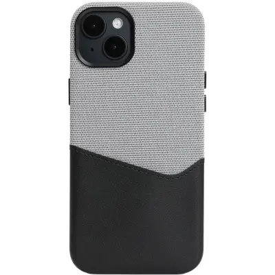 Trolsk Mobilskal med MagSafe och Kortficka (iPhone 15 Plus) - Svart