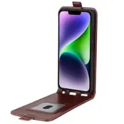 Trolsk Vertical Flip Cover (iPhone 15 Plus) - Svart