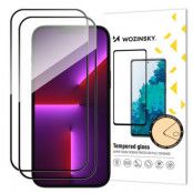 [2-Pack] Wozinsky iPhone 15 Pro Max Skärmskydd i Härdat Glas