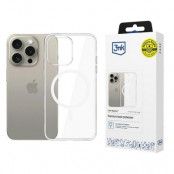 3MK Mobilskal till iPhone 15 Pro Max MagSafe - Clear