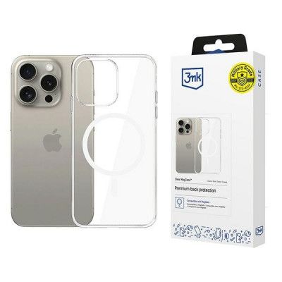 3MK Mobilskal till iPhone 15 Pro Max MagSafe - Clear