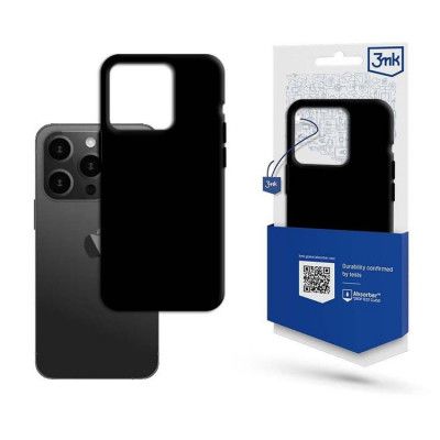 3MK Mobilskal till iPhone 15 Pro Max Matte - Svart