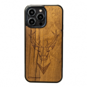 Bewood iPhone 15 Pro Max Mobilskal Deer Imbuia