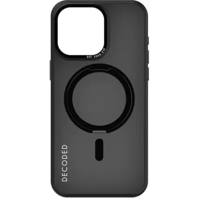 Decoded Recycled Plastic Loop Stand Back Cover (iPhone 15 Pro Max) - Transparent