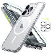 ESR iPhone 15 Pro Max Mobilskal Magsafe Classic Pro Set Halolock