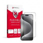 Forcell iPhone 15 Pro Max Härdat Glas Skärmskydd 5D