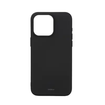Onsala MagSeries Silicone Case (iPhone 15 Pro Max) - Röd