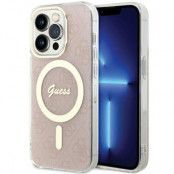 Guess iPhone 15 Pro Max Mobilskal Magsafe IML - Rosa