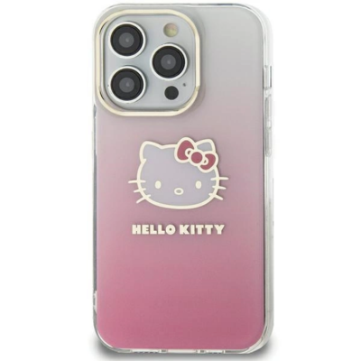 Hello Kitty Mobilskal till Galaxy A55 5G IML Gradient Electrop Kitty Head