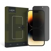 Hofi iPhone 15 Pro Max Härdat Glas Skärmskydd Anti Spy Privacy