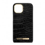 iDeal of Sweden iPhone 15 Pro Max Mobilskal Atelier - Neo Noir Croco