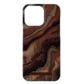 Ideal Of Sweden iPhone 15 Pro Max Mobilskal Dark Amber Marble