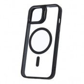 iPhone 15 Pro Max Mag Case Extra Lens Svart