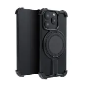 iphone 15 Pro Max Mobilskal Titanium Bracket - Svart