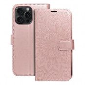 iPhone 15 Pro Max Plånboksfodral Mezzo - Rose Guld