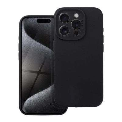 Mobilskal till iPhone 16 Silikon 2mm - Svart