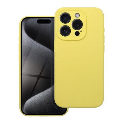 Mobilskal till iPhone 16 Plus Silikon 2mm - Citron
