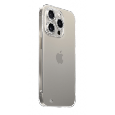 Just Mobile Mobilskal till iPhone 15 Pro Max Slim Fit - Crystal