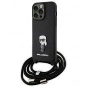 KARL LAGERFELD iPhone 15 Pro Max Halsbandsskal Metal Pin