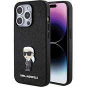 KARL LAGERFELD iPhone 15 Pro Max Mobilskal Fixed Glitter Ikonik