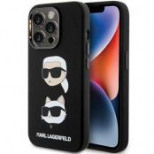 KARL LAGERFELD iPhone 15 Pro Max Mobilskal Karl&Choupette Head